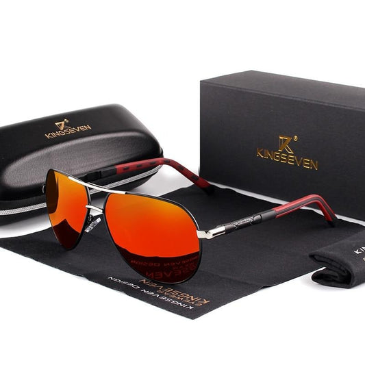 Glevato | Men's Aviator Sunglasses with Polarized Lenses