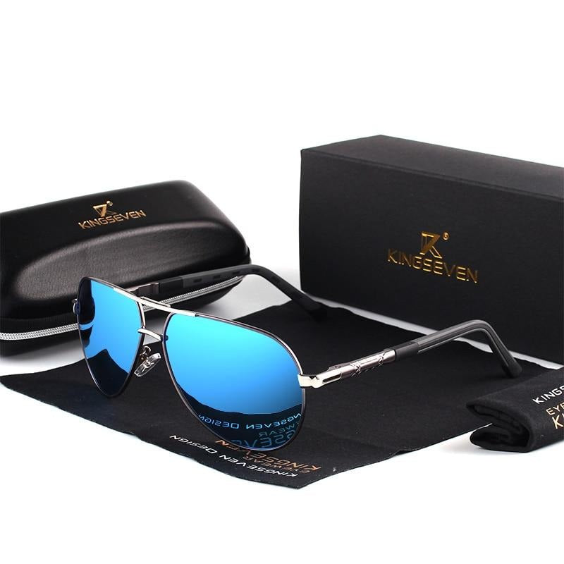 Glevato | Men's Aviator Sunglasses with Polarized Lenses