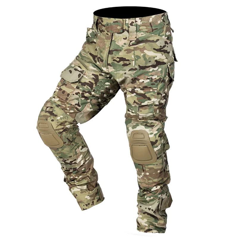 Glevato | Men's Cargo Pants with Integrated Knee Pads