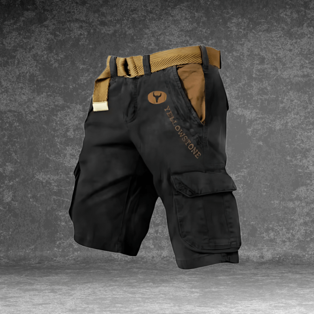 Glevato | Men's Cargo Shorts with Multiple Pockets