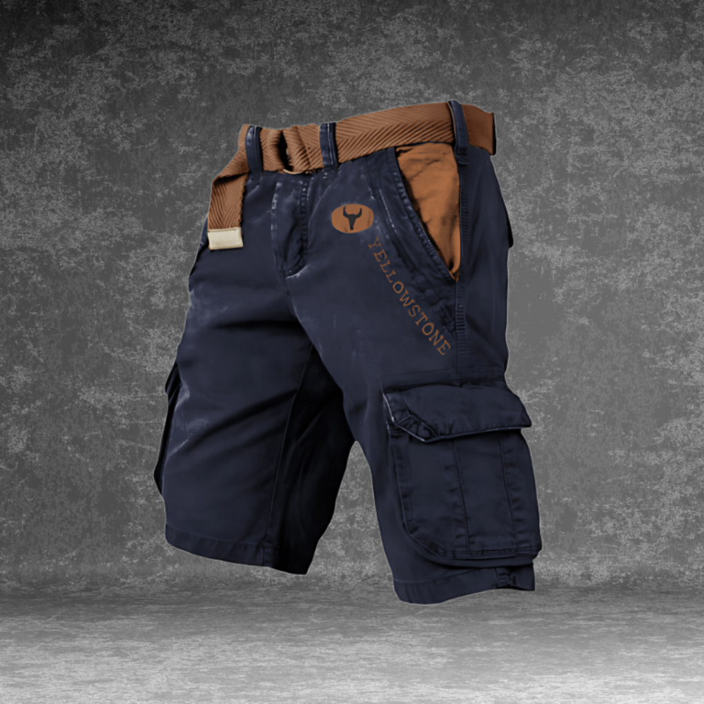 Glevato | Men's Cargo Shorts with Multiple Pockets