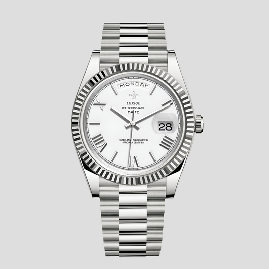 Glevato | Men's Classic Watch with Stainless Steel Band
