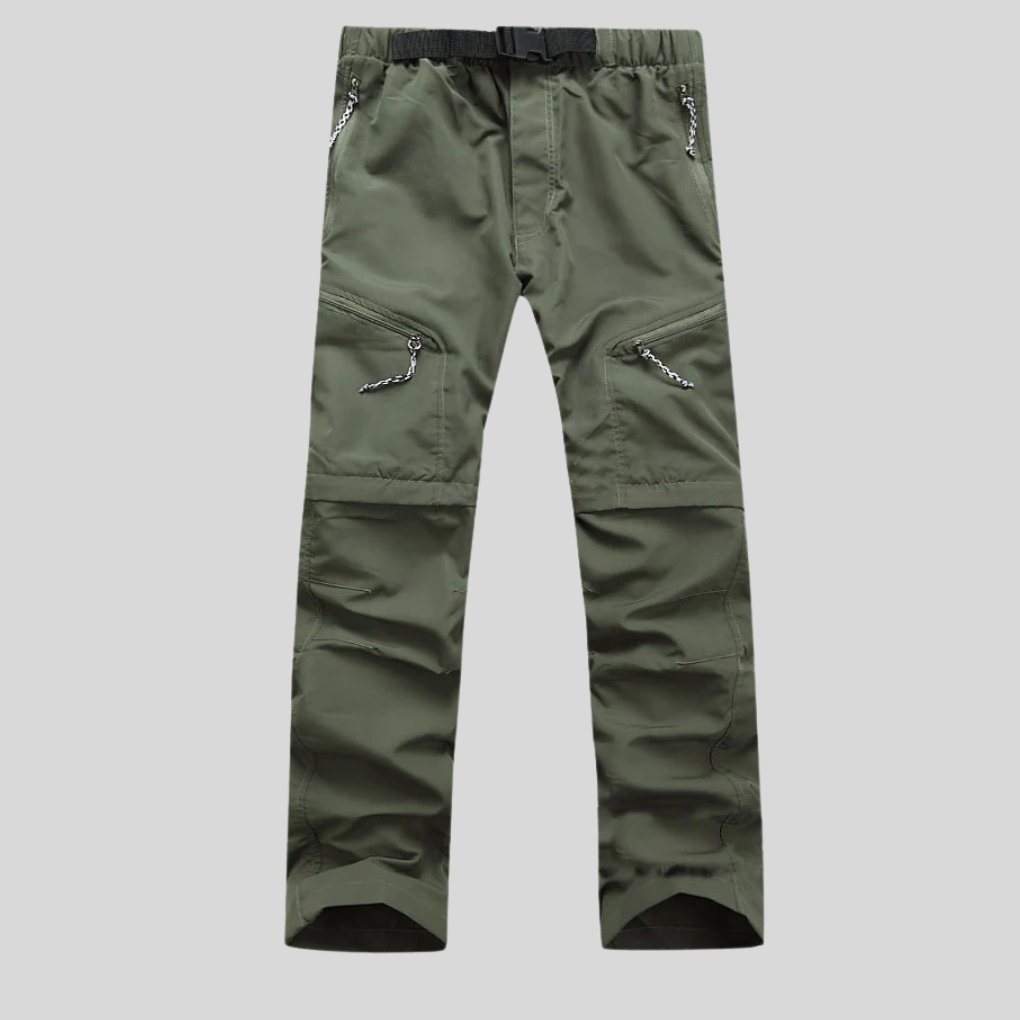 Glevato | Men's Convertible Hiking Pants with Zip-Off Legs