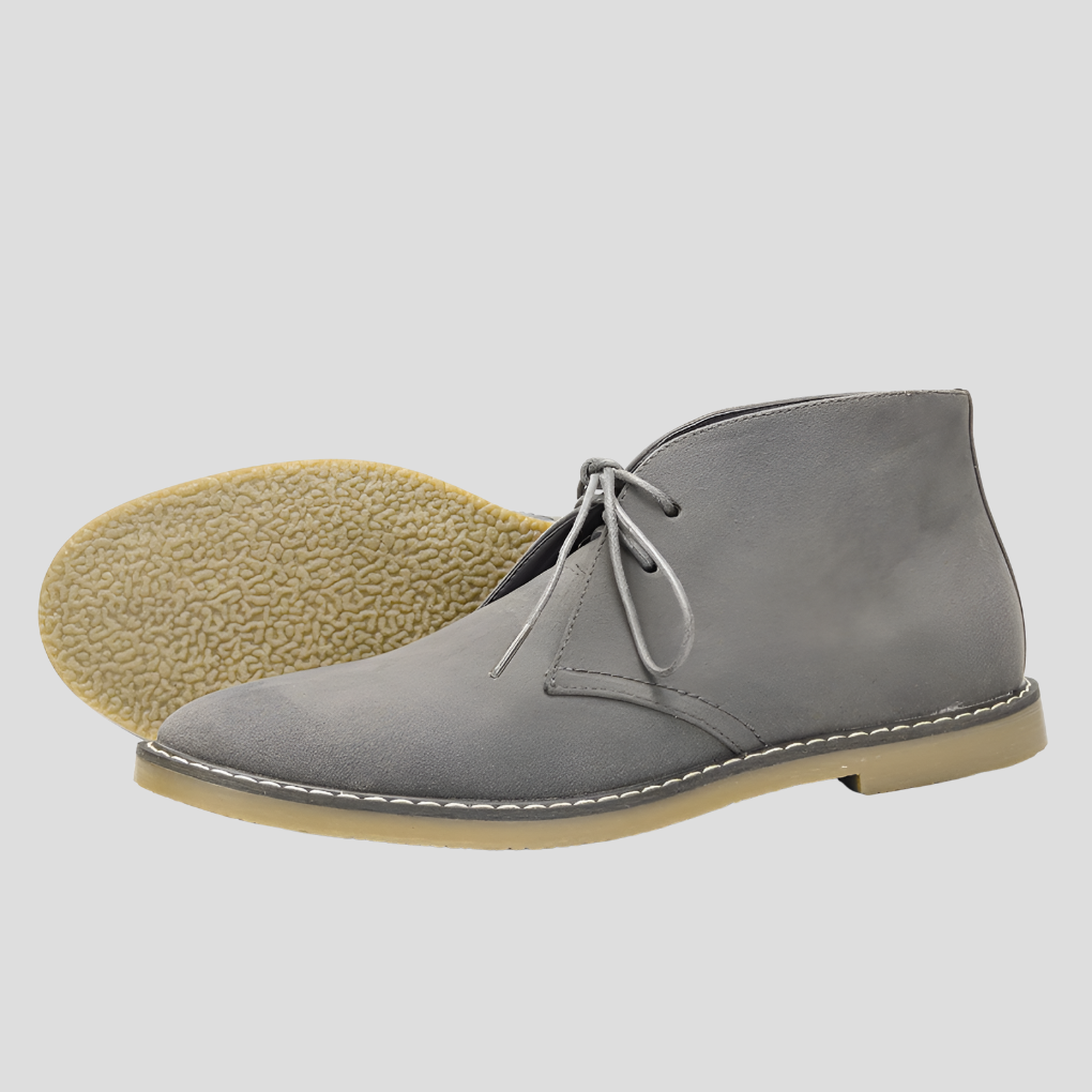 Glevato | Men's Desert Boots Lace-Up Ankle Boots