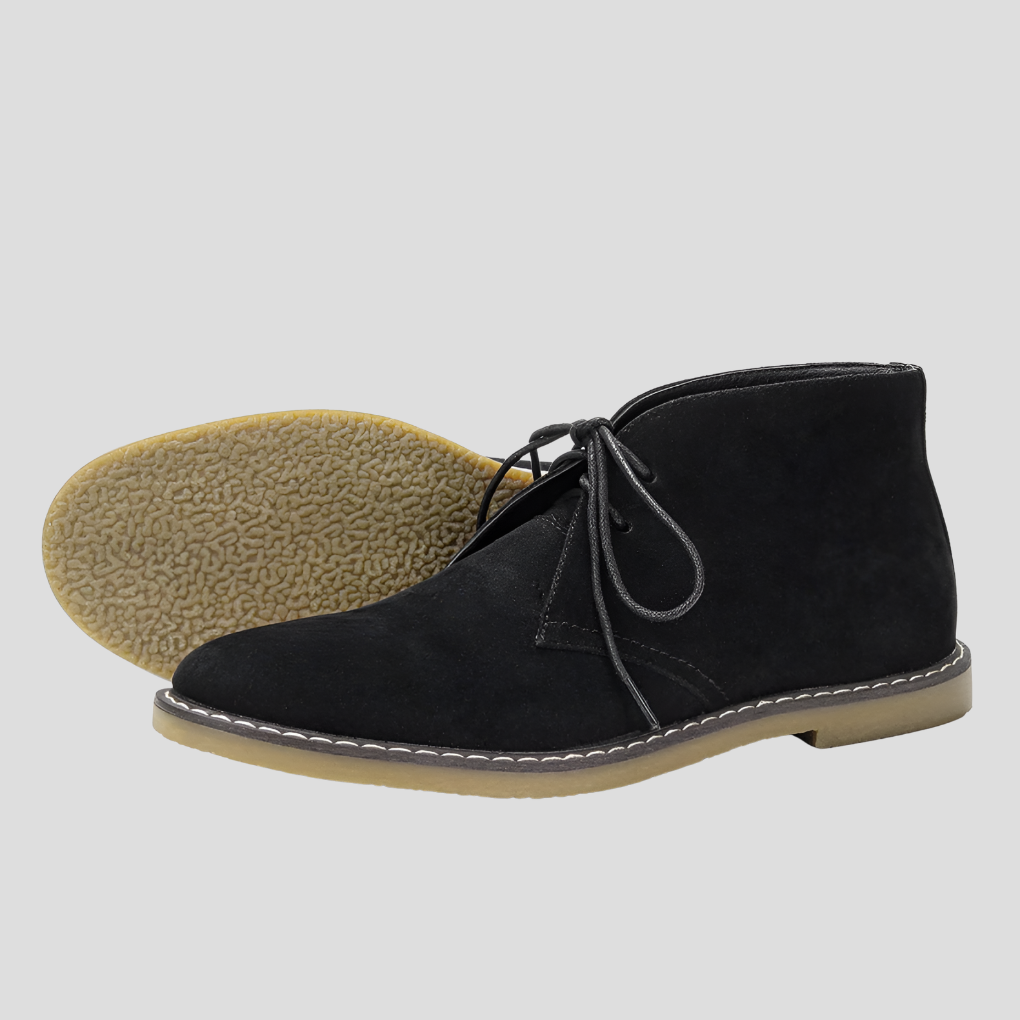 Glevato | Men's Desert Boots Lace-Up Ankle Boots