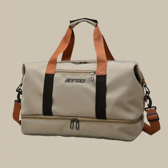 Glevato | Men's Duffel Bag with Shoe Compartment