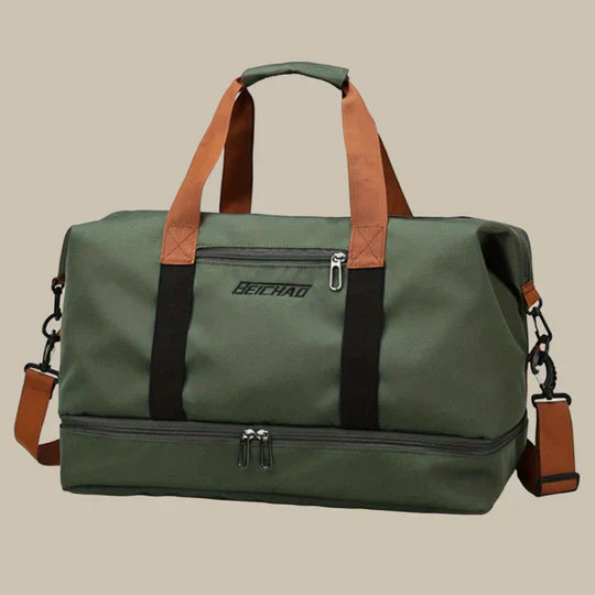 Glevato | Men's Duffel Bag with Shoe Compartment