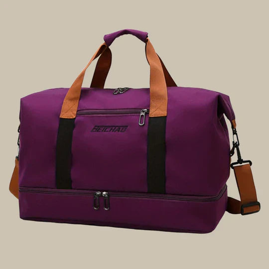 Glevato | Men's Duffel Bag with Shoe Compartment