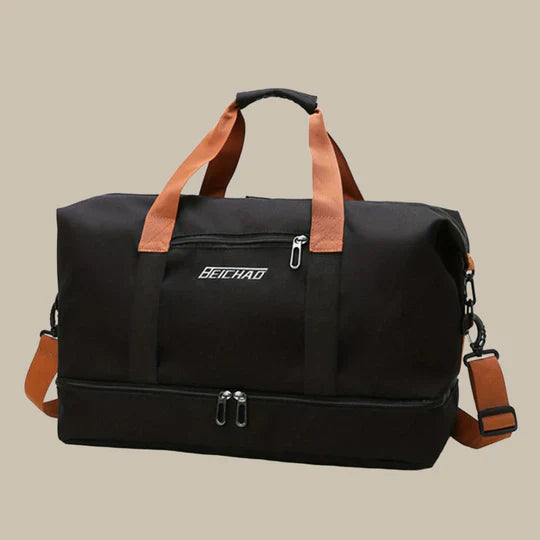 Glevato | Men's Duffel Bag with Shoe Compartment