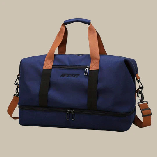 Glevato | Men's Duffle Bag with Shoe Compartment
