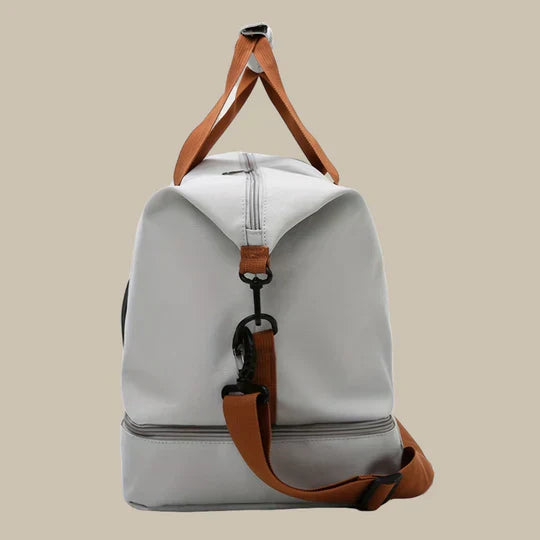 Glevato | Men's Duffle Bag with Shoe Compartment