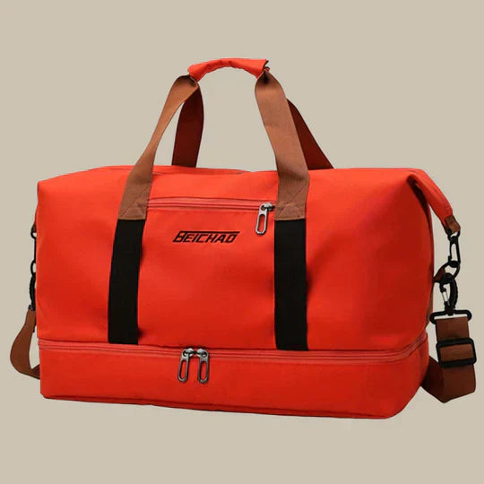 Glevato | Men's Duffle Bag with Shoe Compartment