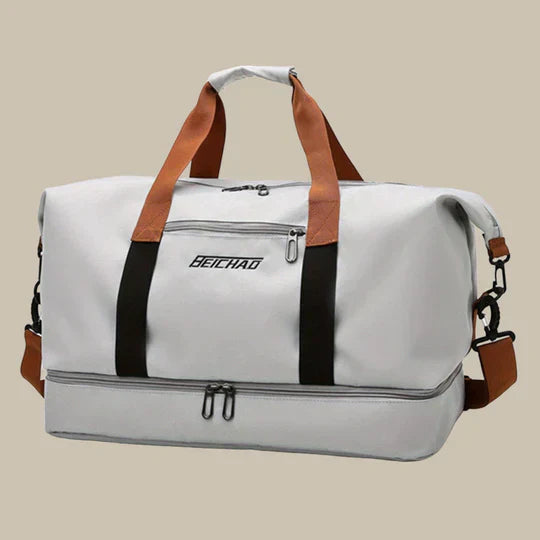 Glevato | Men's Duffle Bag with Shoe Compartment