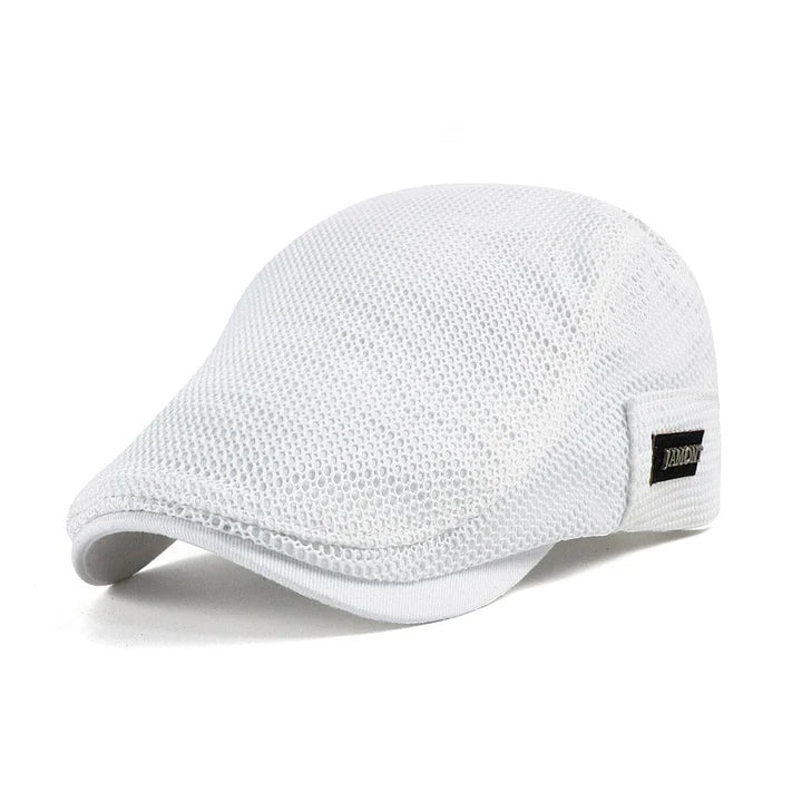 Glevato | Men's Flat Cap Breathable Mesh