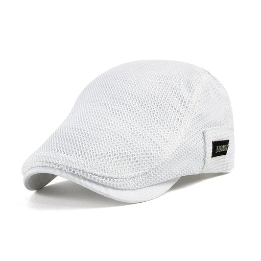 Glevato | Men's Flat Cap Breathable Mesh
