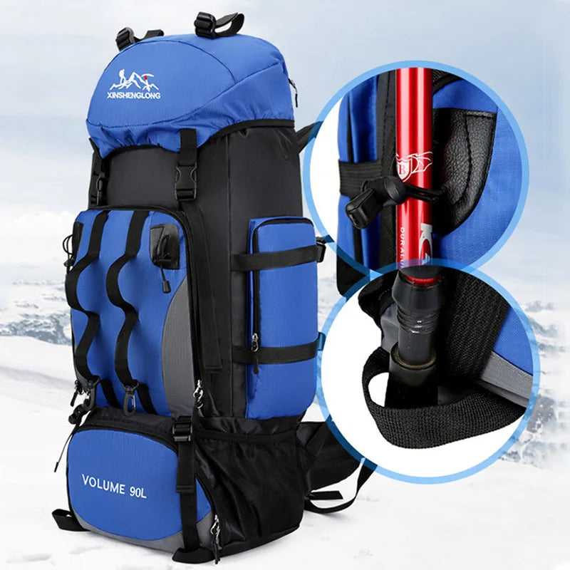 Glevato | Men's Hiking Backpack 90L Capacity