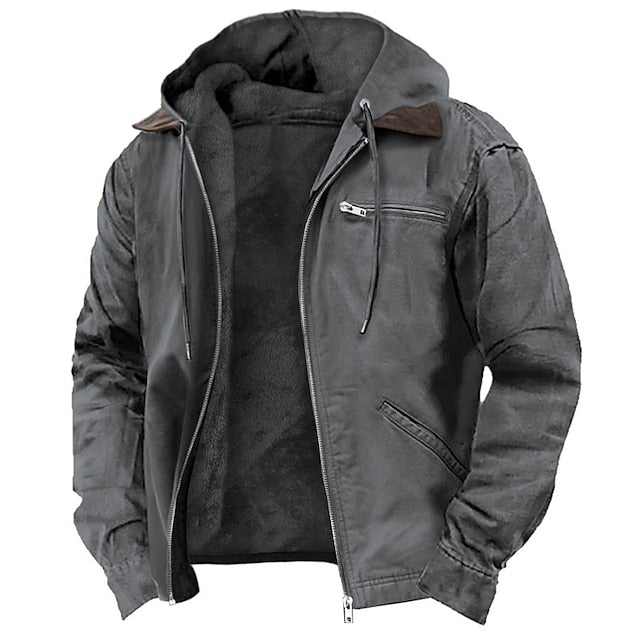 Glevato | Men's Hooded Outdoor Jacket