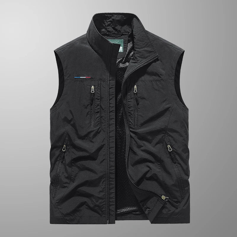 Glevato | Men's Lightweight Outdoor Vest with Multiple Pockets