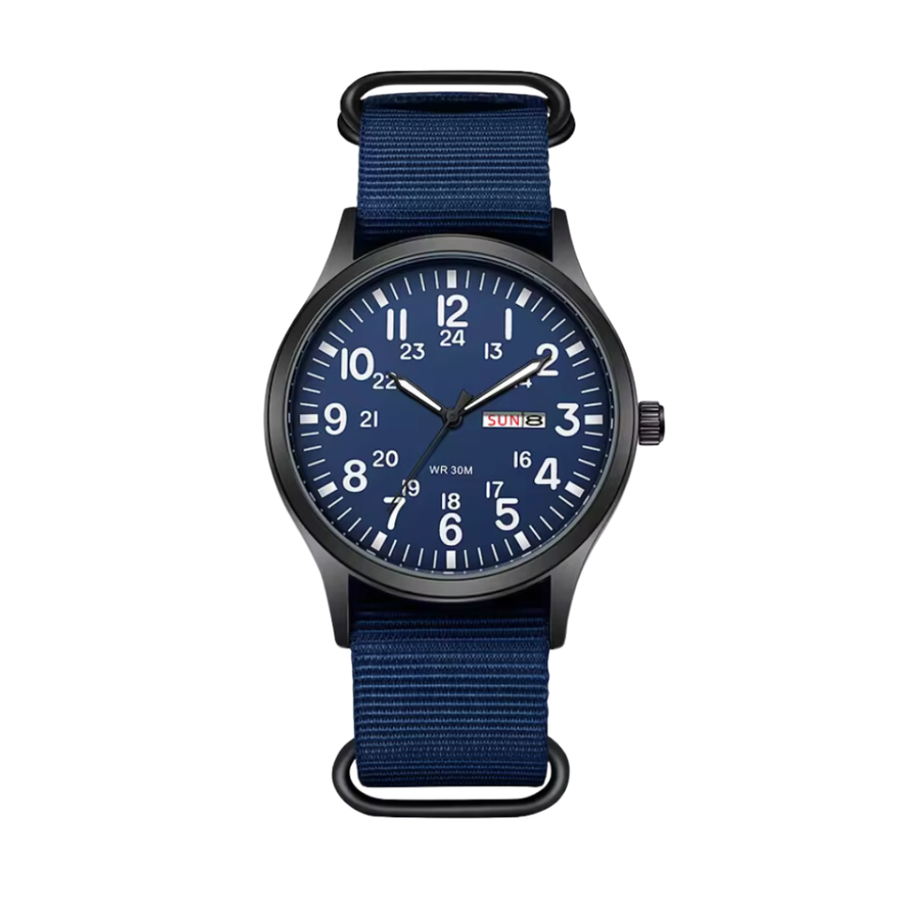 Glevato | Men's Military Field Watch with Luminous Dial