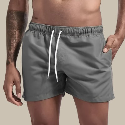 Glevato | Men's Quick Dry Swim Shorts with Drawstring