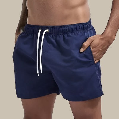 Glevato | Men's Quick Dry Swim Shorts with Drawstring
