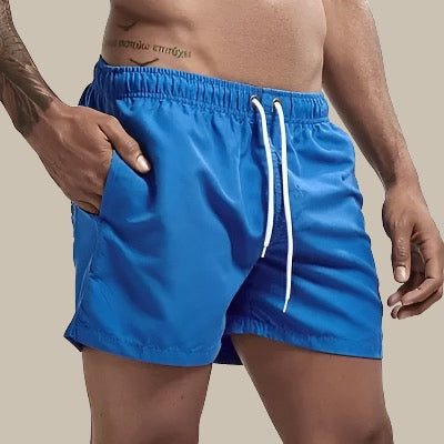 Glevato | Men's Quick Dry Swim Shorts with Drawstring