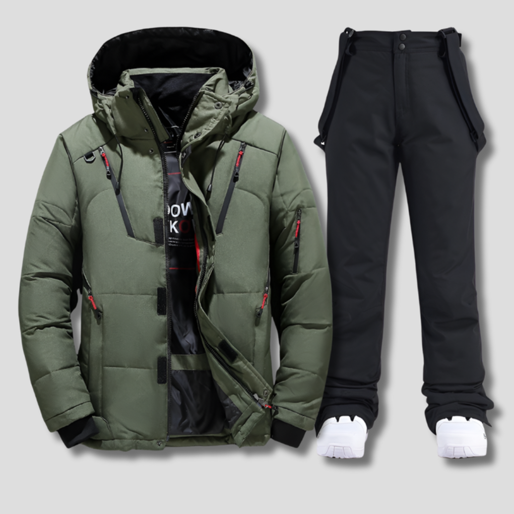 Glevato | Men's Ski Suit with Waterproof Design