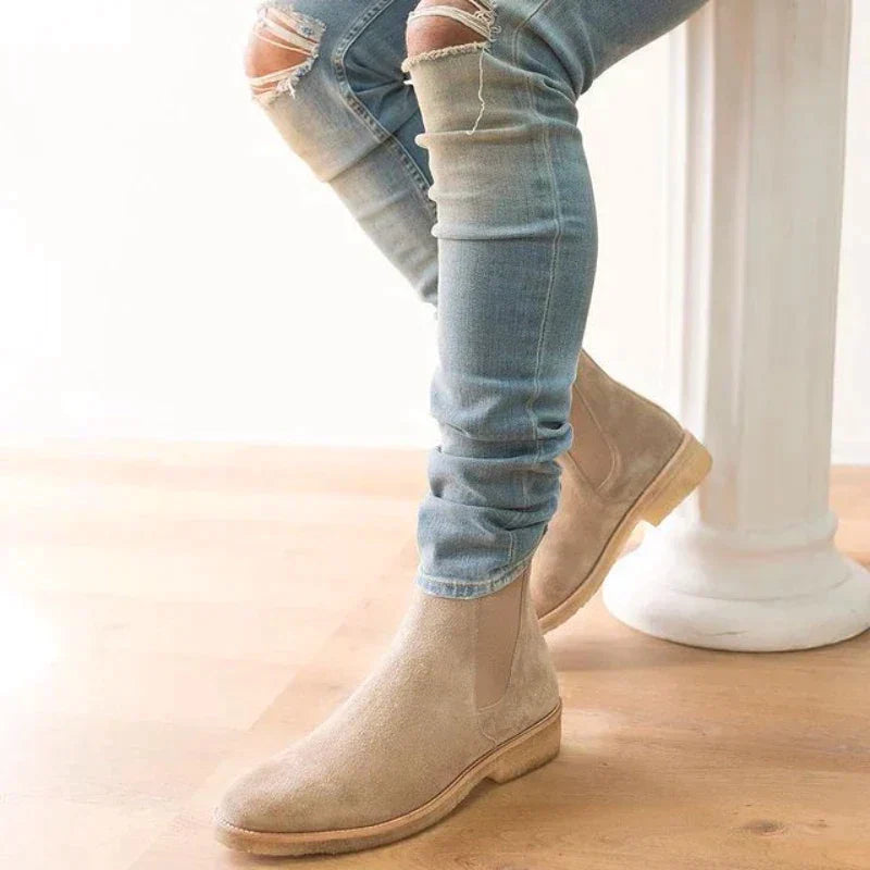 Glevato | Men's Slip-On Chelsea Boots with Elastic Side