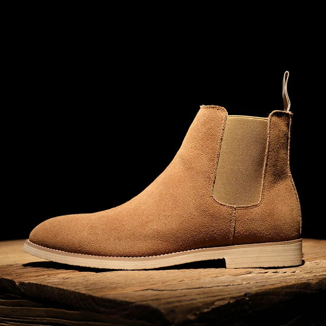 Glevato | Men's Slip-On Chelsea Boots with Elastic Side