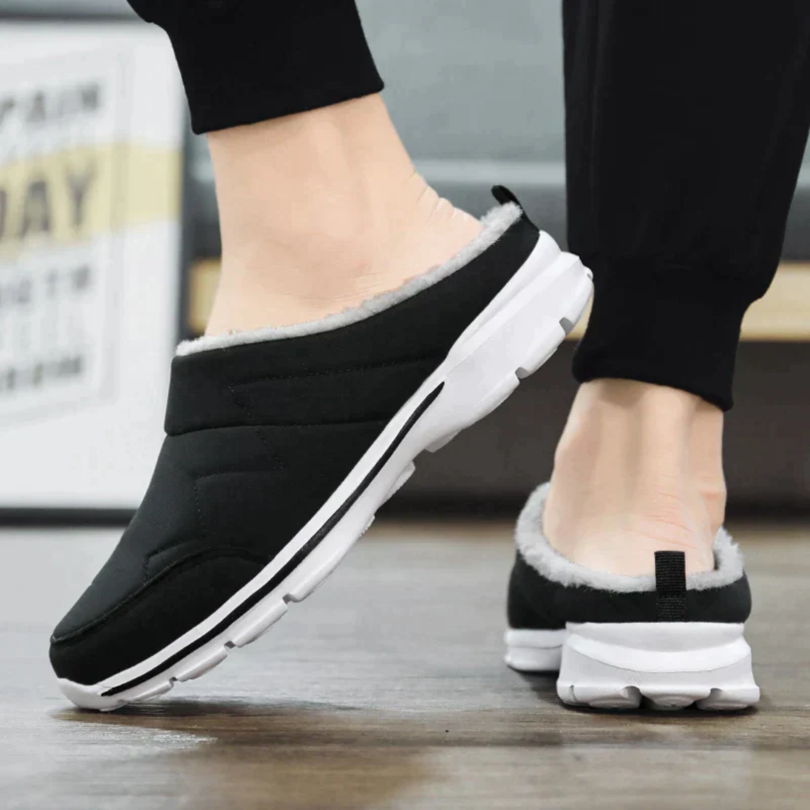 Glevato | Men's Slippers with Orthopedic Support