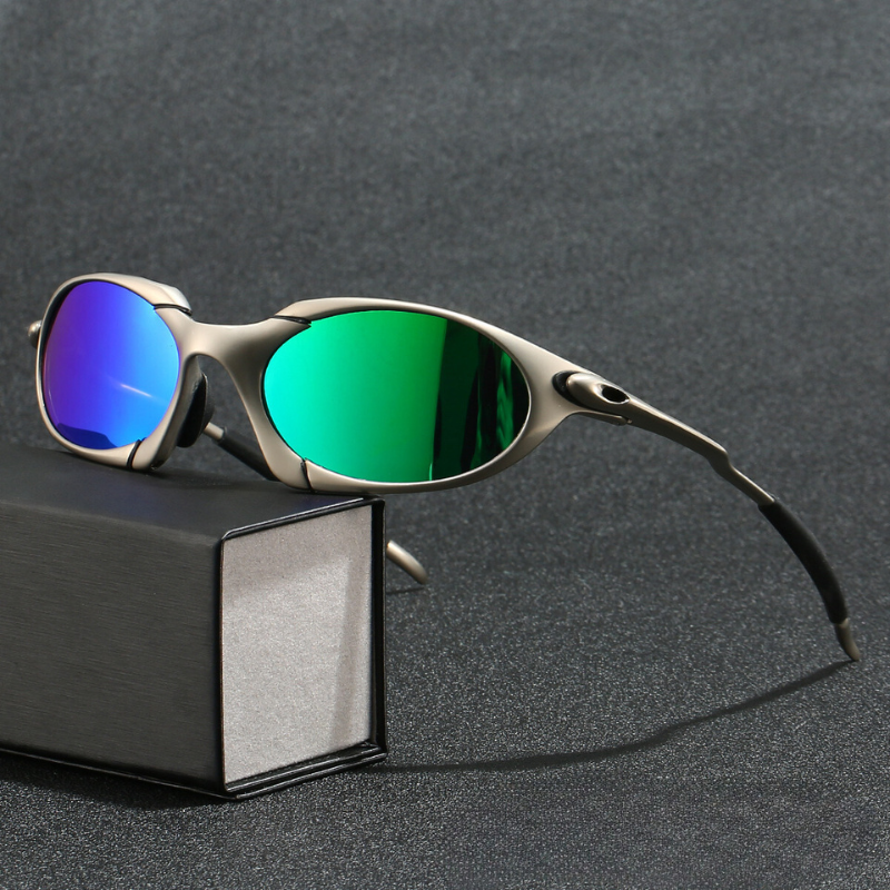 Glevato | Men's Sport Polarized Sunglasses – UV Protection with Lightweight Metal Frame