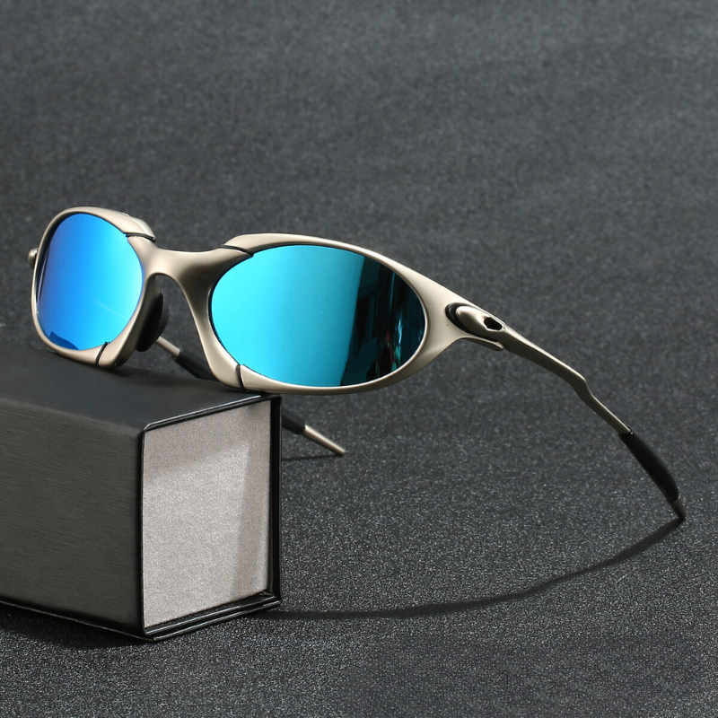 Glevato | Men's Sport Polarized Sunglasses – UV Protection with Lightweight Metal Frame
