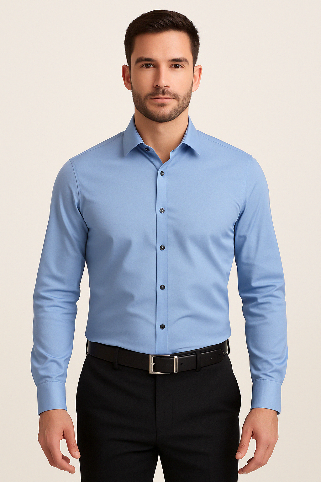 Glevato | Men's Stretch Dress Shirt