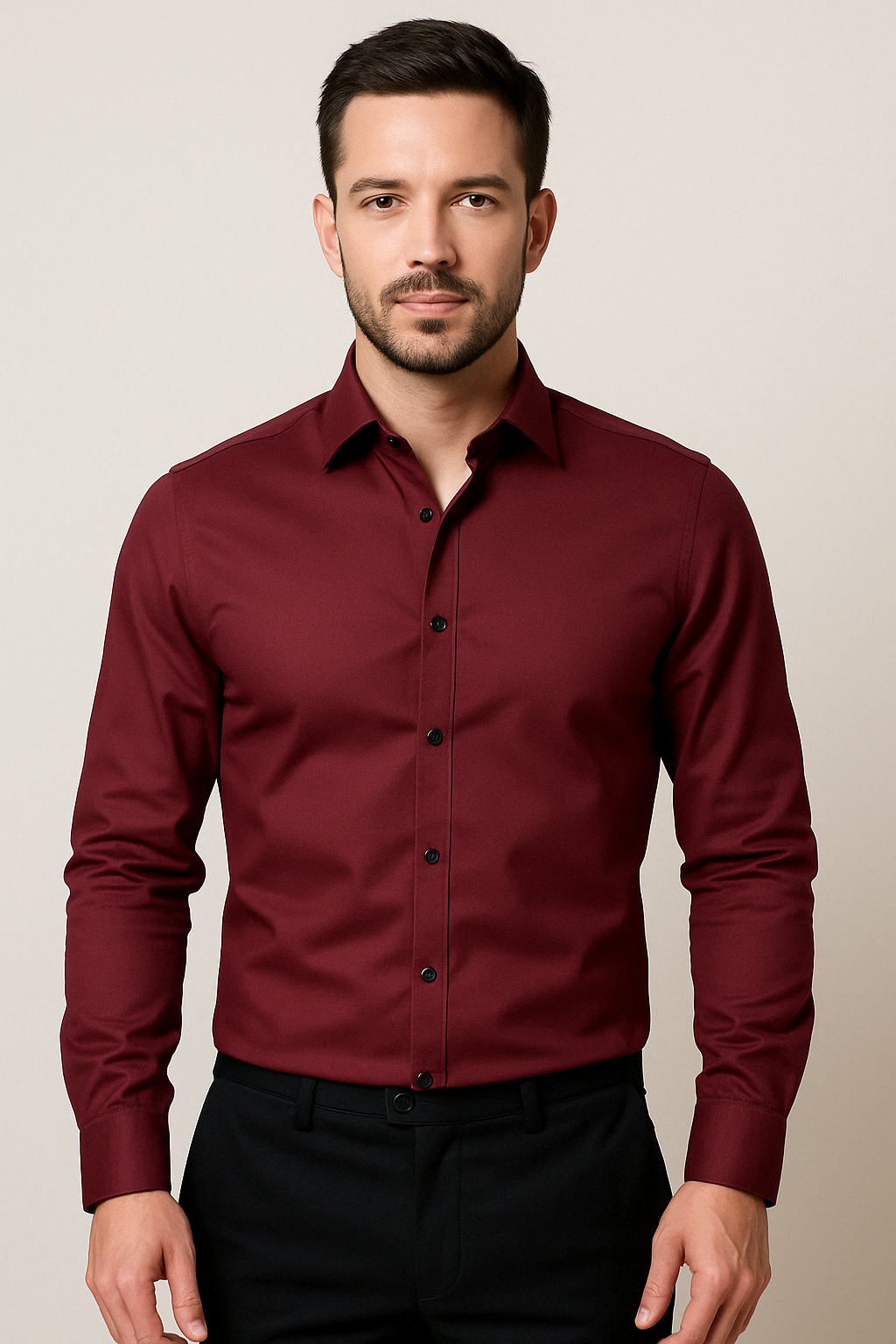 Glevato | Men's Stretch Dress Shirt
