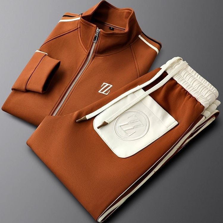 Glevato | Men's Tracksuit with Sport Stripes