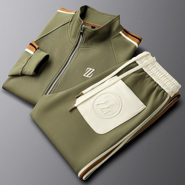 Glevato | Men's Tracksuit with Sport Stripes