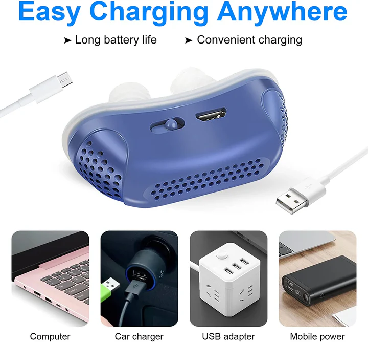 Glevato | Micro CPAP Anti-Snoring Device | Maskless Sleep Apnea Treatment