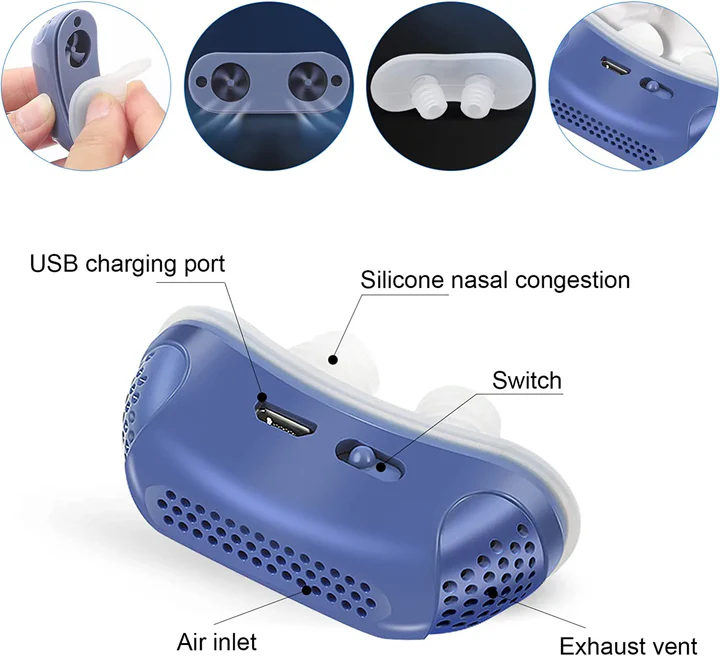 Glevato | Micro CPAP Anti-Snoring Device | Maskless Sleep Apnea Treatment