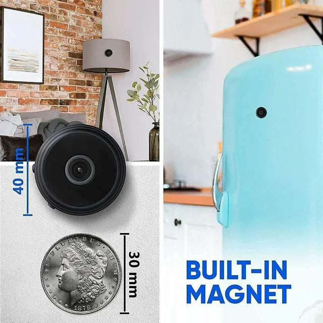 Glevato | Mini Wireless Magnetic Camera with Audio and Video Live Stream