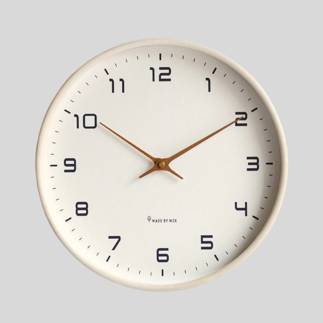 Glevato | Modern Minimalist Wall Clock Silent Quartz