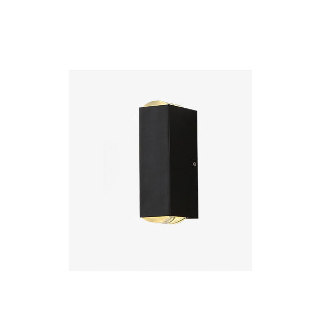 Glevato | Modern Waterproof LED Outdoor Wall Light | Rectangular Up/Down Aluminum Fixture