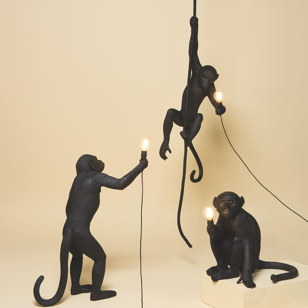 Glevato | Monkey Pendant Light | Sculptural Design Object