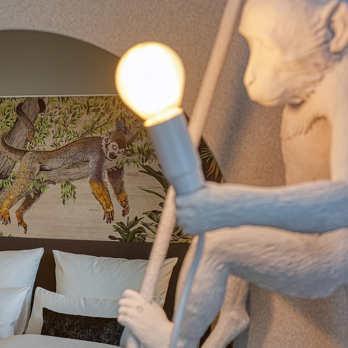 Glevato | Monkey Pendant Light | Sculptural Design Object