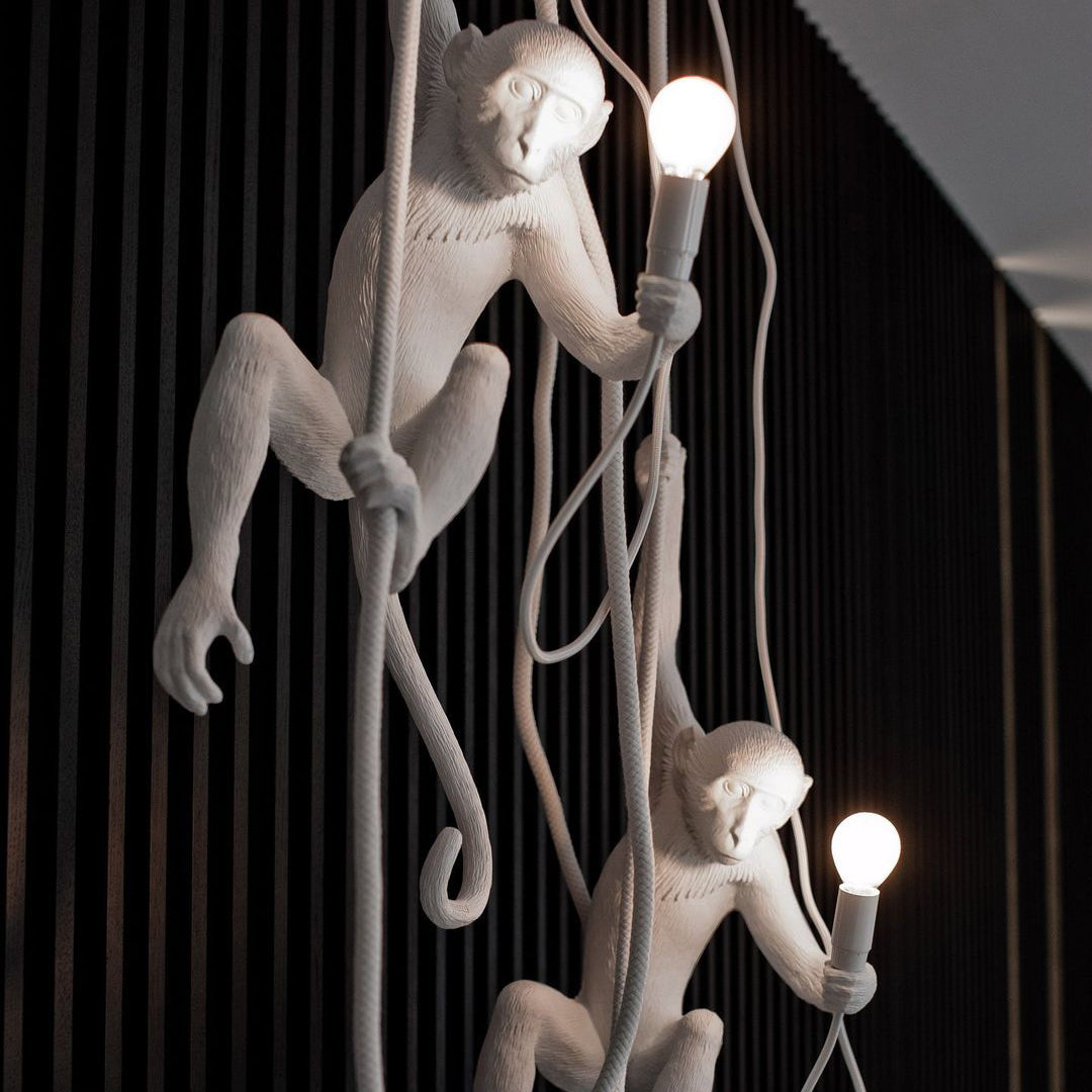 Glevato | Monkey Pendant Light | Sculptural Design Object