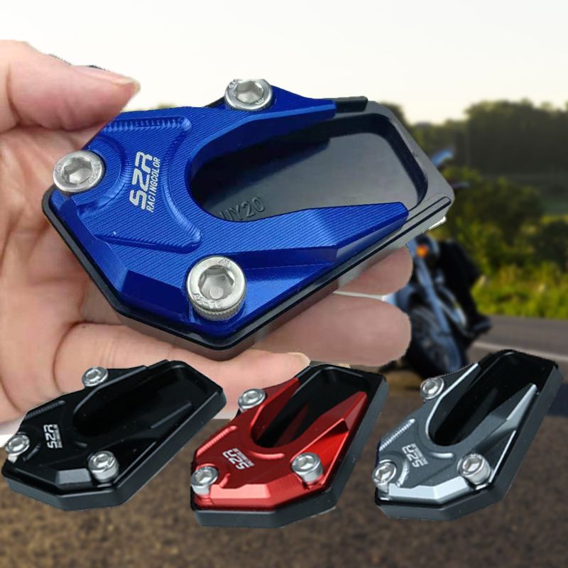 Glevato | Motorcycle Kickstand Foot Side Stand Extension Pad