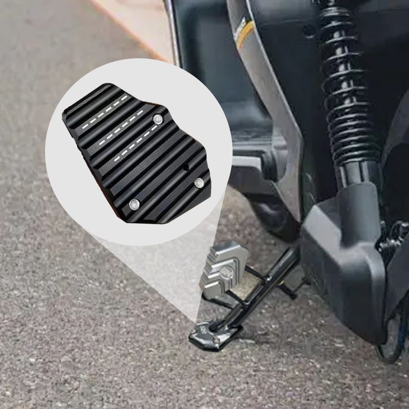 Glevato | Motorcycle Kickstand Foot Side Stand Extension Pad