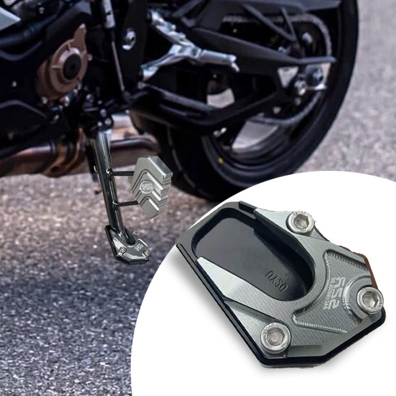 Glevato | Motorcycle Kickstand Foot Side Stand Extension Pad