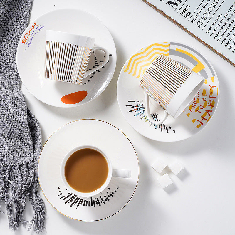 Glevato | Moving Reflection Creative Coffee Cup Mirror Reflection Coffee Mug