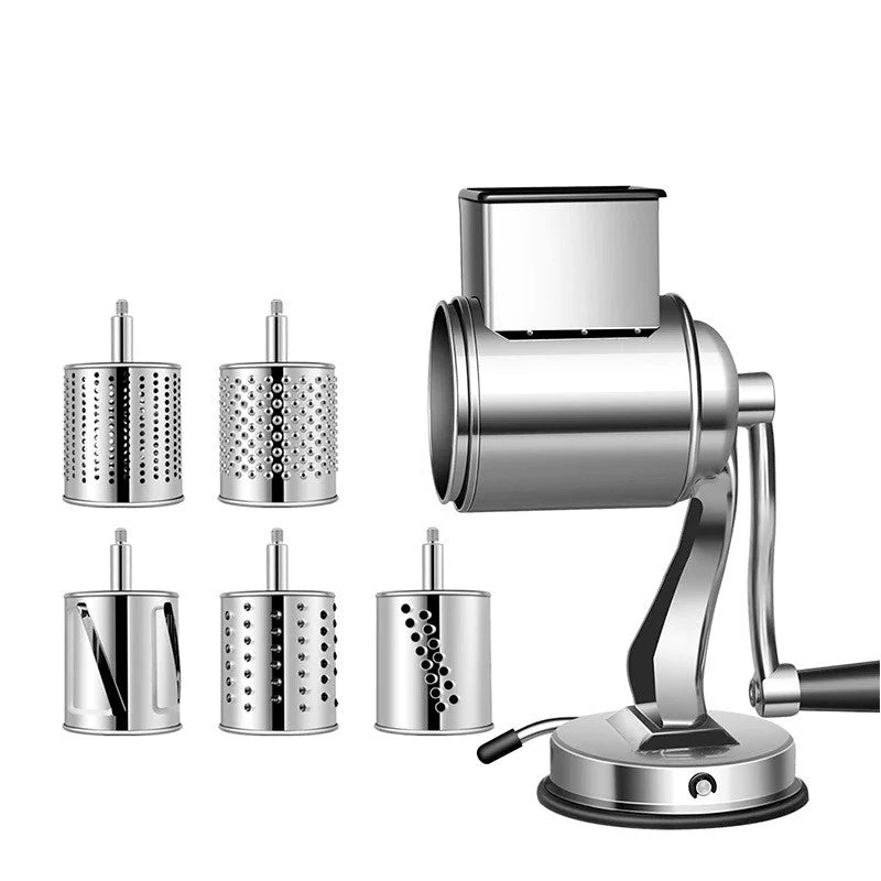Glevato | Multi-Functional Kitchen Rotary Food Grater Slicer