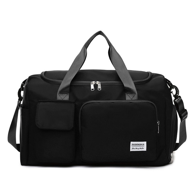 Glevato | Multi-Pocket Travel Bag, Sports and Gym Bag with Separate Shoe Compartment